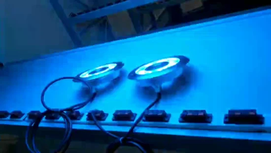 9X3w IP68 RGB светодиодный кольцевой светильник для подводного фонтана