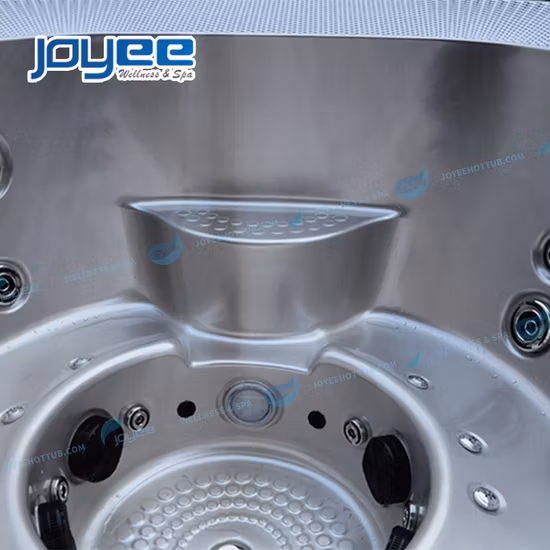 Joyee Drop in Garden Ground Делюкс круглая гидромассажная ванна на открытом воздухе с джакузи